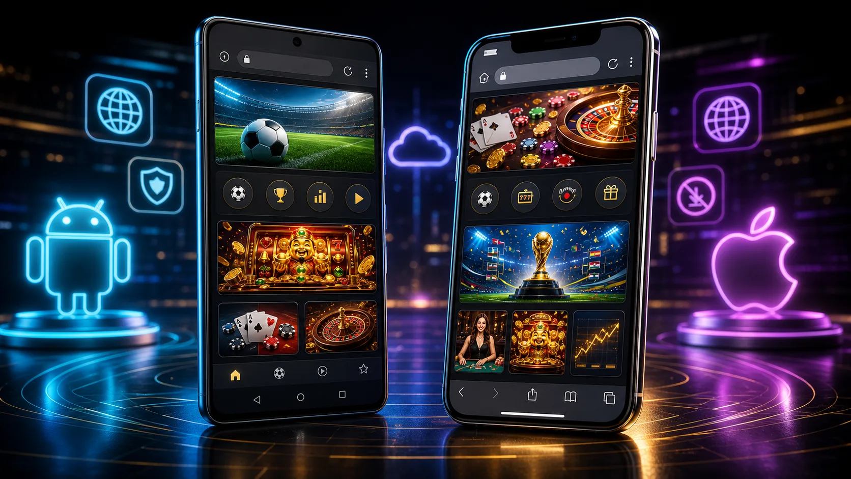 Experiência minhaposta compatível com Android e iOS no navegador mobile